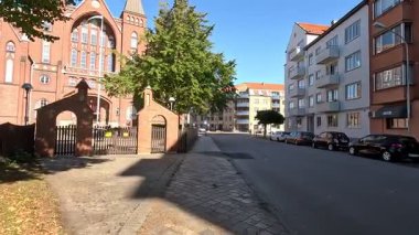 Views of Landskrona Sweden city centre