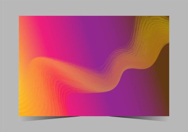 Resimli dinamik ve modern soyut arkaplan tasarımı şablonu