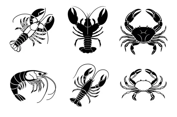 Istakoz, karides ve yengeç. Okyanus Yaratıklarının Büyüleyici Dünyasını Keşfetmek.