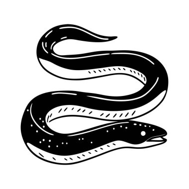 Elektrikli yılan balığı, okyanusun altındaki harika balık.