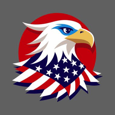 Ulusal Gurur: Amerikan Bayrak Şeklinde Kartal