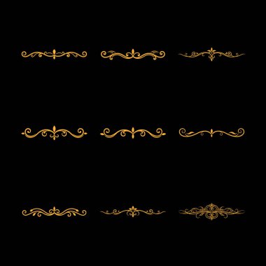 Klasik ve modern süs altı çizili