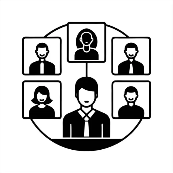 Video konferansında profesyoneller takımı