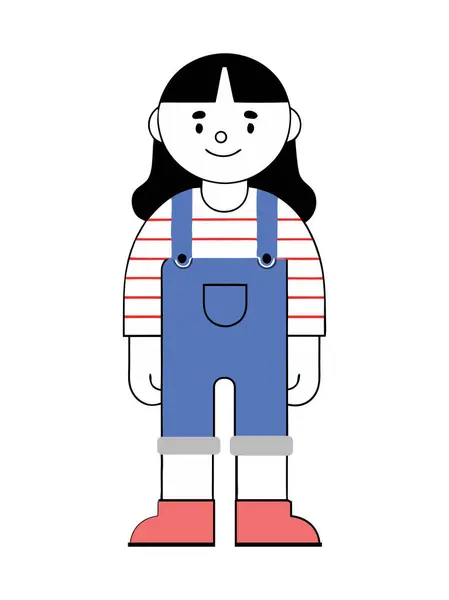 Kafası hafif aşağıda tatlı bir kız.