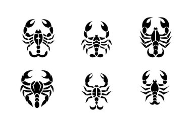 Modern Akrep Logo Vektör Tasarımı Koleksiyonu