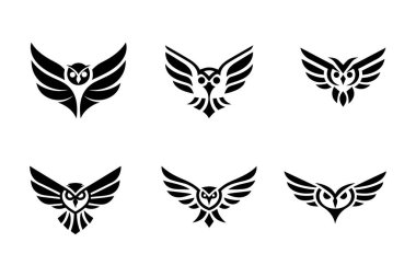 Baykuş Kanatları Logo Vektörü Ayarları