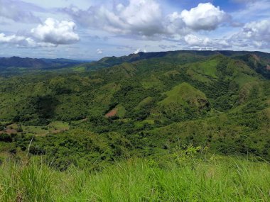 Dağlardaki güzel manzara, La yeguada, Veraguas, Panama. 