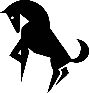 At simgesi vektör resimleme