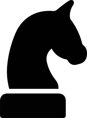 At simgesi vektör resimleme