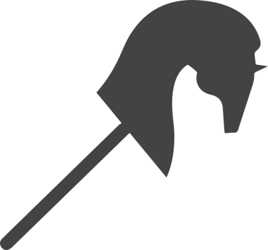 At simgesi vektör resimleme