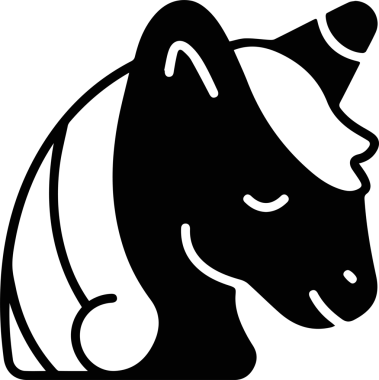 At simgesi vektör resimleme