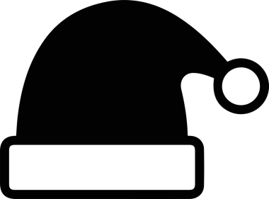 Şapka simgesi vektör çizimi