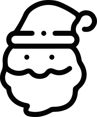 Şapka simgesi vektör çizimi