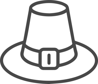 Şapka simgesi vektör çizimi