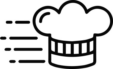 Şapka simgesi vektör çizimi