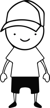 Şapka simgesi vektör çizimi