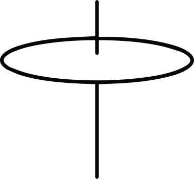 Şapka simgesi vektör çizimi