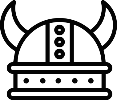 Şapka simgesi vektör çizimi