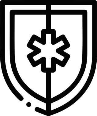 Şapka simgesi vektör çizimi