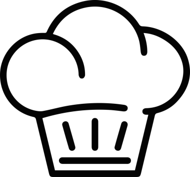 Şapka simgesi vektör çizimi