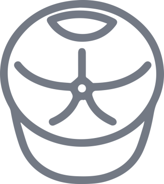 Şapka simgesi vektör çizimi