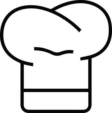 Şapka simgesi vektör çizimi