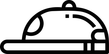 Şapka simgesi vektör çizimi