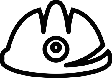 Şapka simgesi vektör çizimi