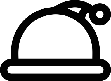 Şapka simgesi vektör çizimi