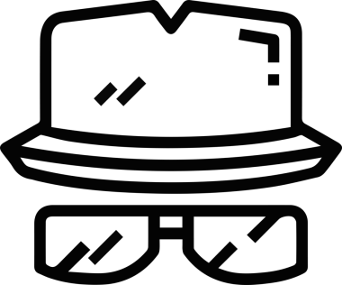 Şapka simgesi vektör çizimi