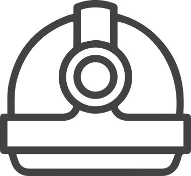 Şapka simgesi vektör çizimi