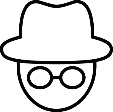 Şapka simgesi vektör çizimi