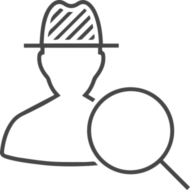 Şapka simgesi vektör çizimi