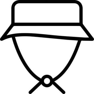 Şapka simgesi vektör çizimi