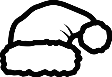 Şapka simgesi vektör çizimi