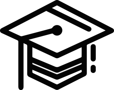 Şapka simgesi vektör çizimi