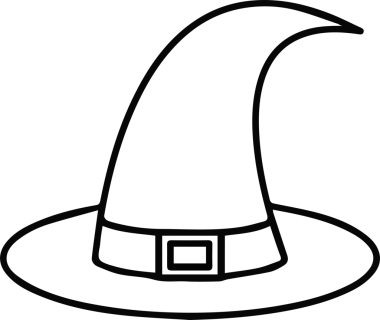 Şapka simgesi vektör çizimi