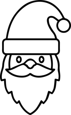 Şapka simgesi vektör çizimi