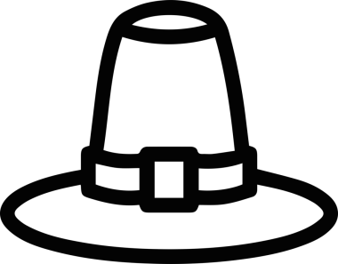 Şapka simgesi vektör çizimi