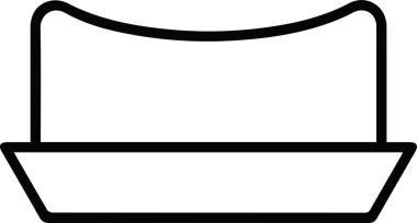 Şapka simgesi vektör çizimi