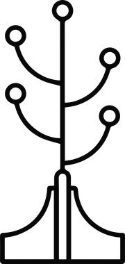 Şapka simgesi vektör çizimi