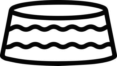 Şapka simgesi vektör çizimi