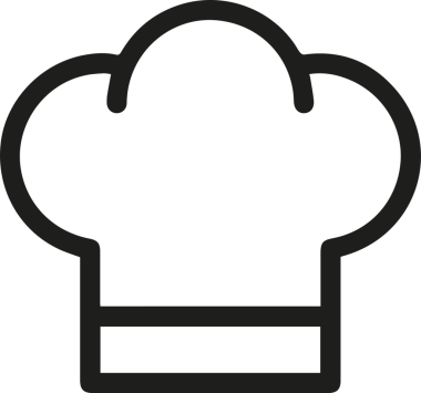 Şapka simgesi vektör çizimi