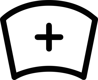 Şapka simgesi vektör çizimi