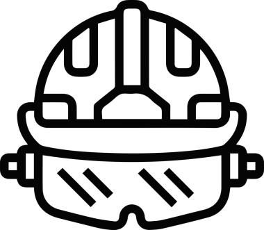 Şapka simgesi vektör çizimi