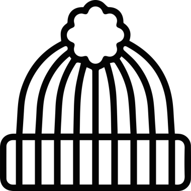 Şapka simgesi vektör çizimi