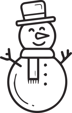 Şapka simgesi vektör çizimi