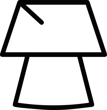 Şapka simgesi vektör çizimi