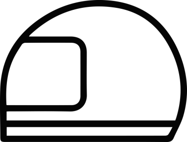 Şapka simgesi vektör çizimi