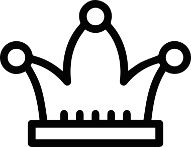 Şapka simgesi vektör çizimi